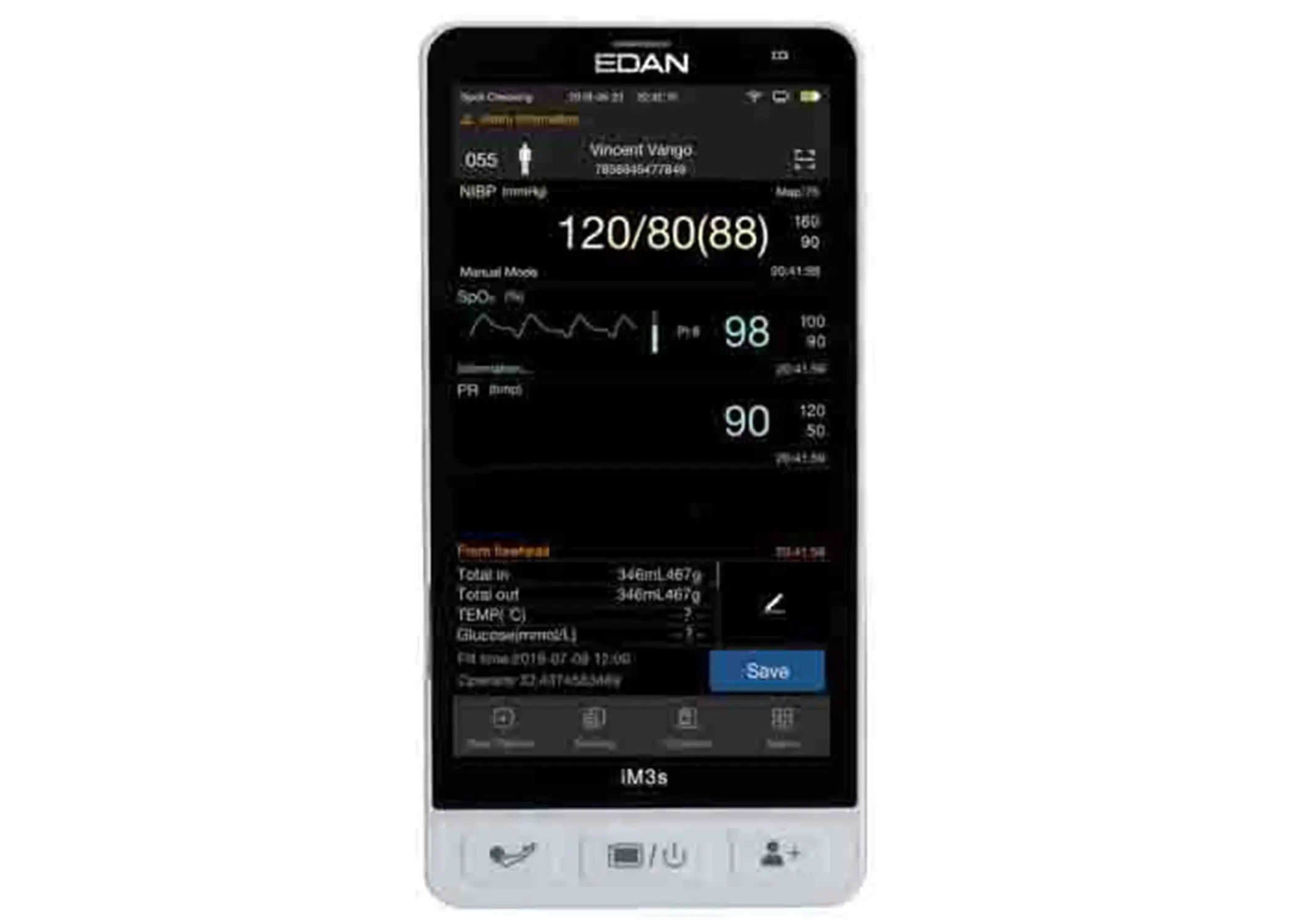 iM3s Vital Sign Monitor