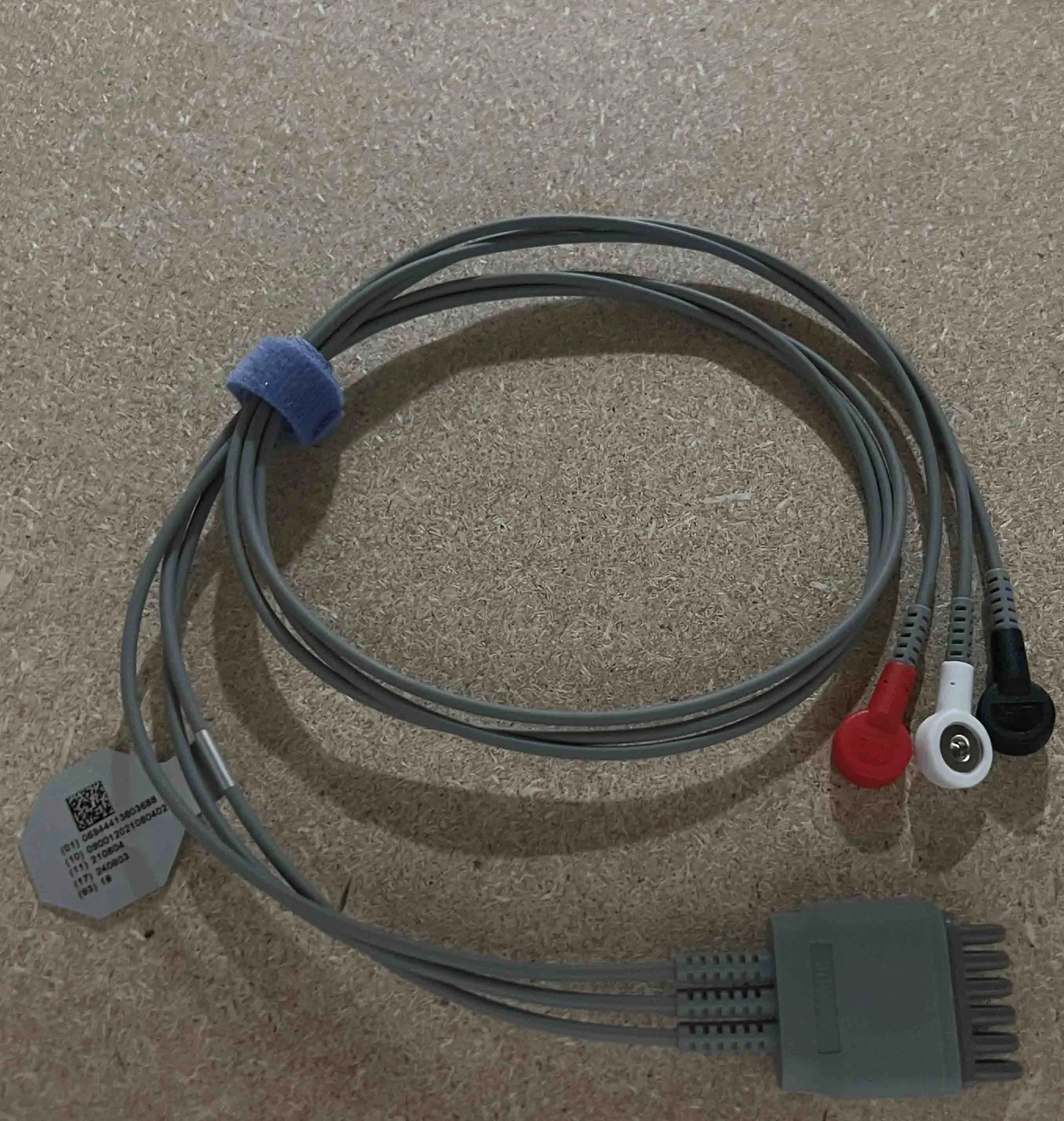 EDAN 02.04.241957 Cables de extremidades de 3 derivaciones, con broche, para adultos, AHA para iT20