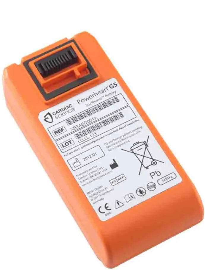 Intellisense XBTAED001A Battery for Powerheart G5