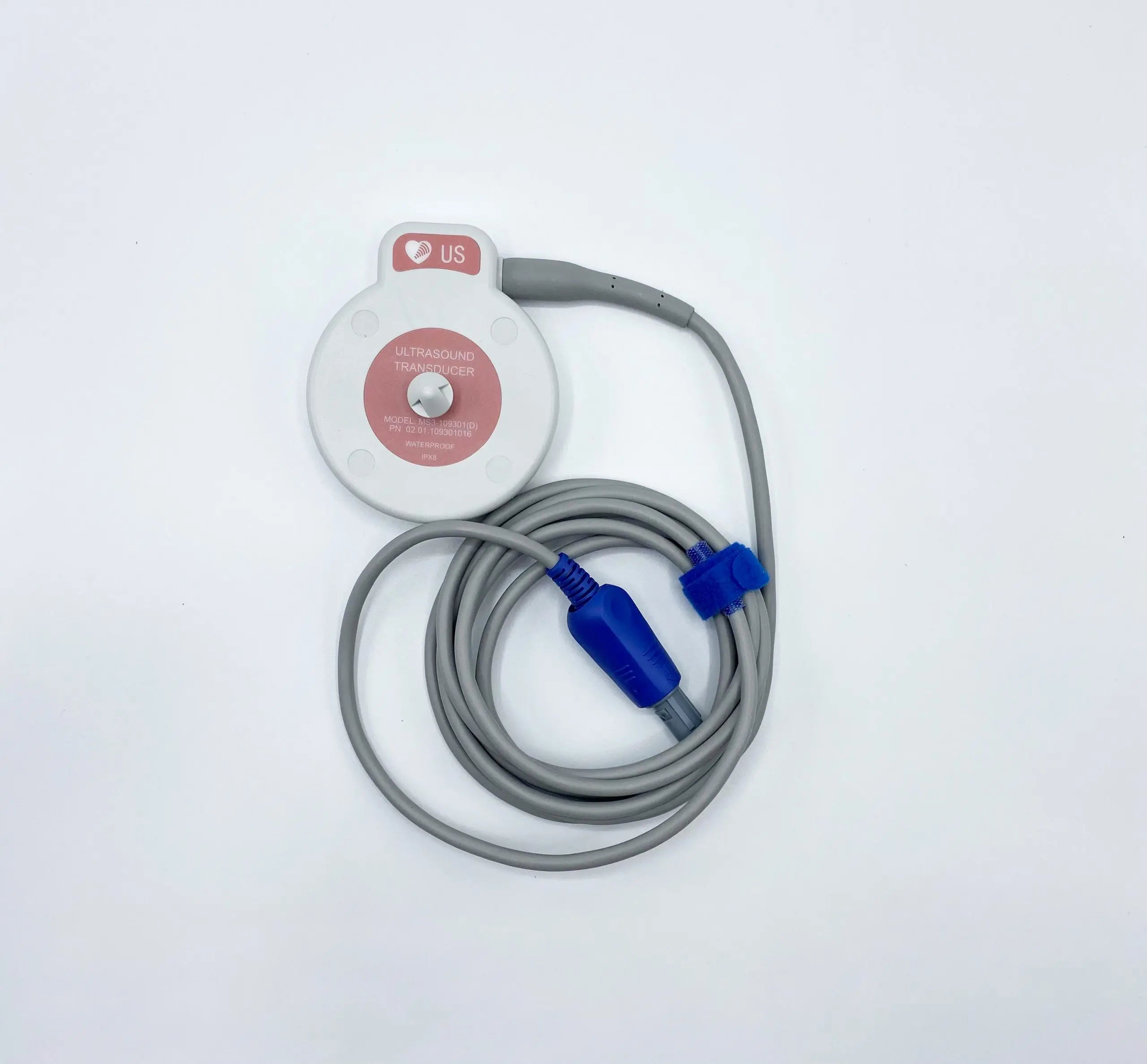 Pink US Ultrasound Transducer