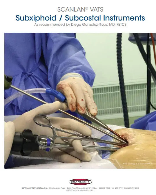 Scanlan VATS Subxiphoid/Subcostal Instruments Catalog