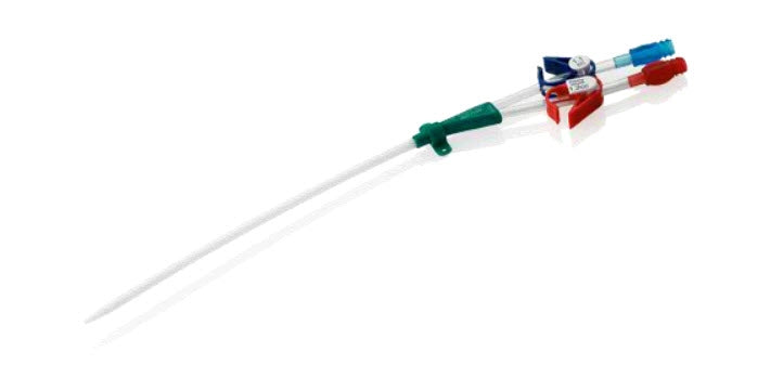 medCOMP DFXL148IJSE 400XL Catheter 14F x 15cm Pre Curved Hemodialysis Catheter Set